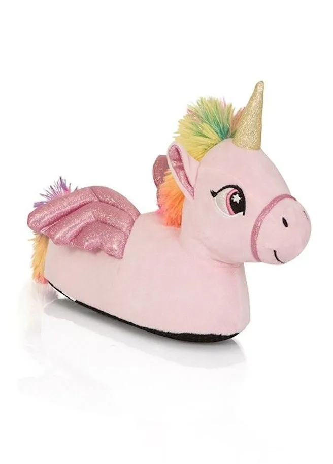 Pink Unicorn Sloffen Kids