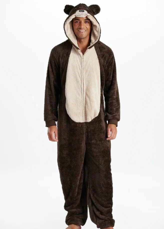 Bruine Beer Onesie