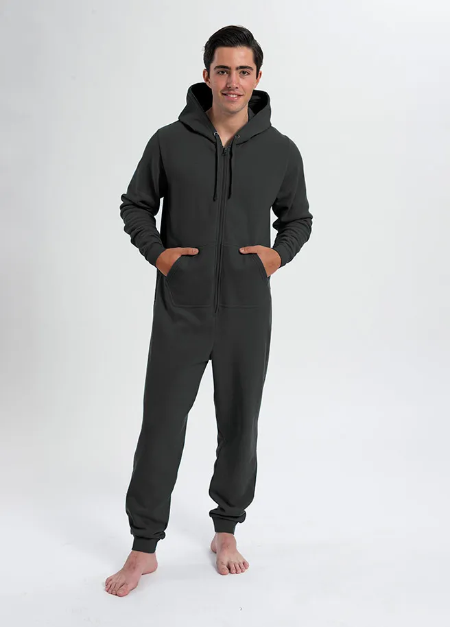 Donkergrijze Onesie Comfy