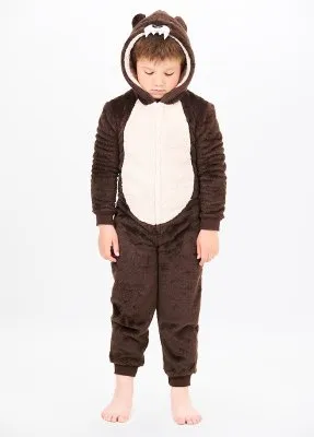 Kids Bruine Beer Onesie