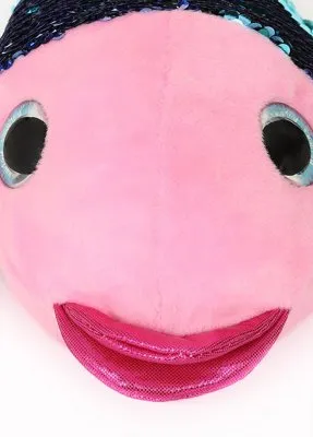 Glittervis Sloffen Kids