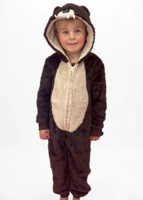 Kids Bruine Beer Onesie