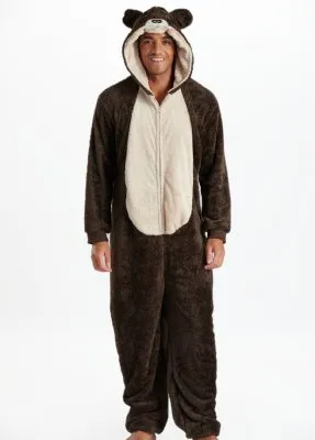 Bruine Beer Onesie