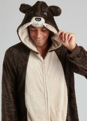 Bruine Beer Onesie