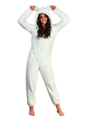 Onesie Fluffy Teddy Mint