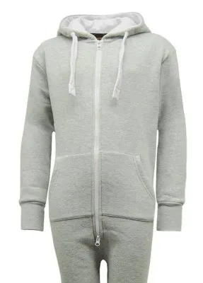 Onesie Lichtgrijs Kids/Tiener
