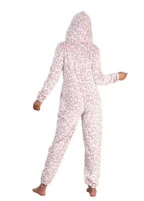 Onesie Roze luipaardprint