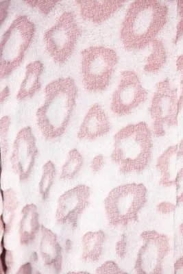 Onesie Roze luipaardprint